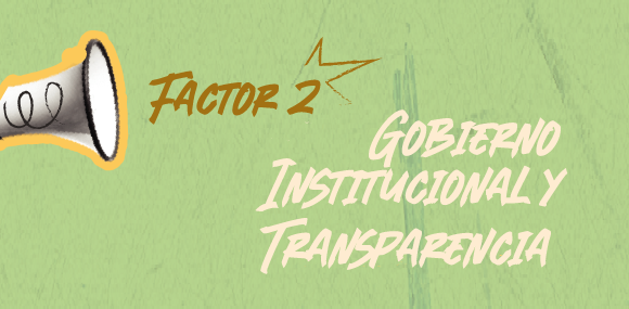 Factor 2 Gobierno Institucional y Transparencia