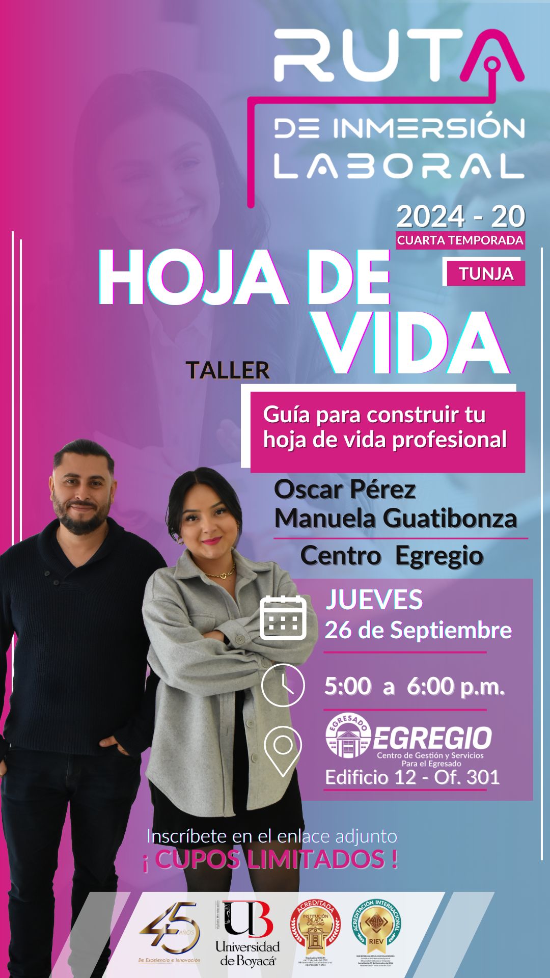 Taller 05- IV Ruta de Inmersión Laboral