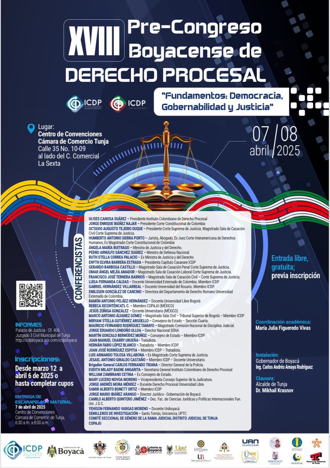 XVIIII Pre-Congreso Boyacense de Derecho Procesal