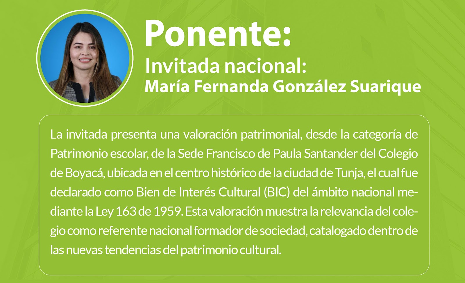 Valoración Simbólica del Colegio de Boyacá