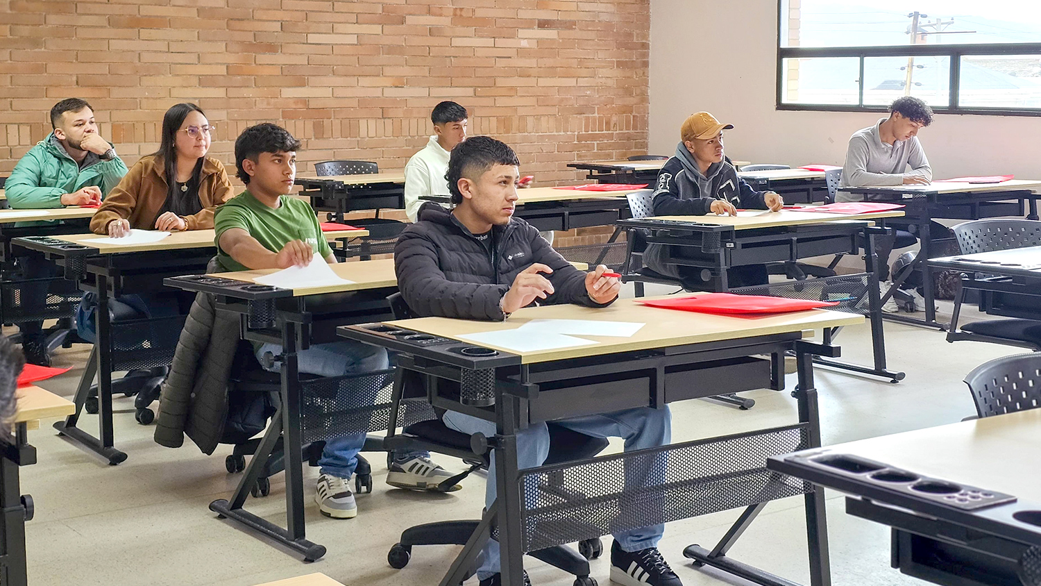 Estudiantes de Sogamoso en Salón de Clases