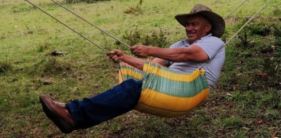 Nelson recientemente en su vivenda en Tibasosa