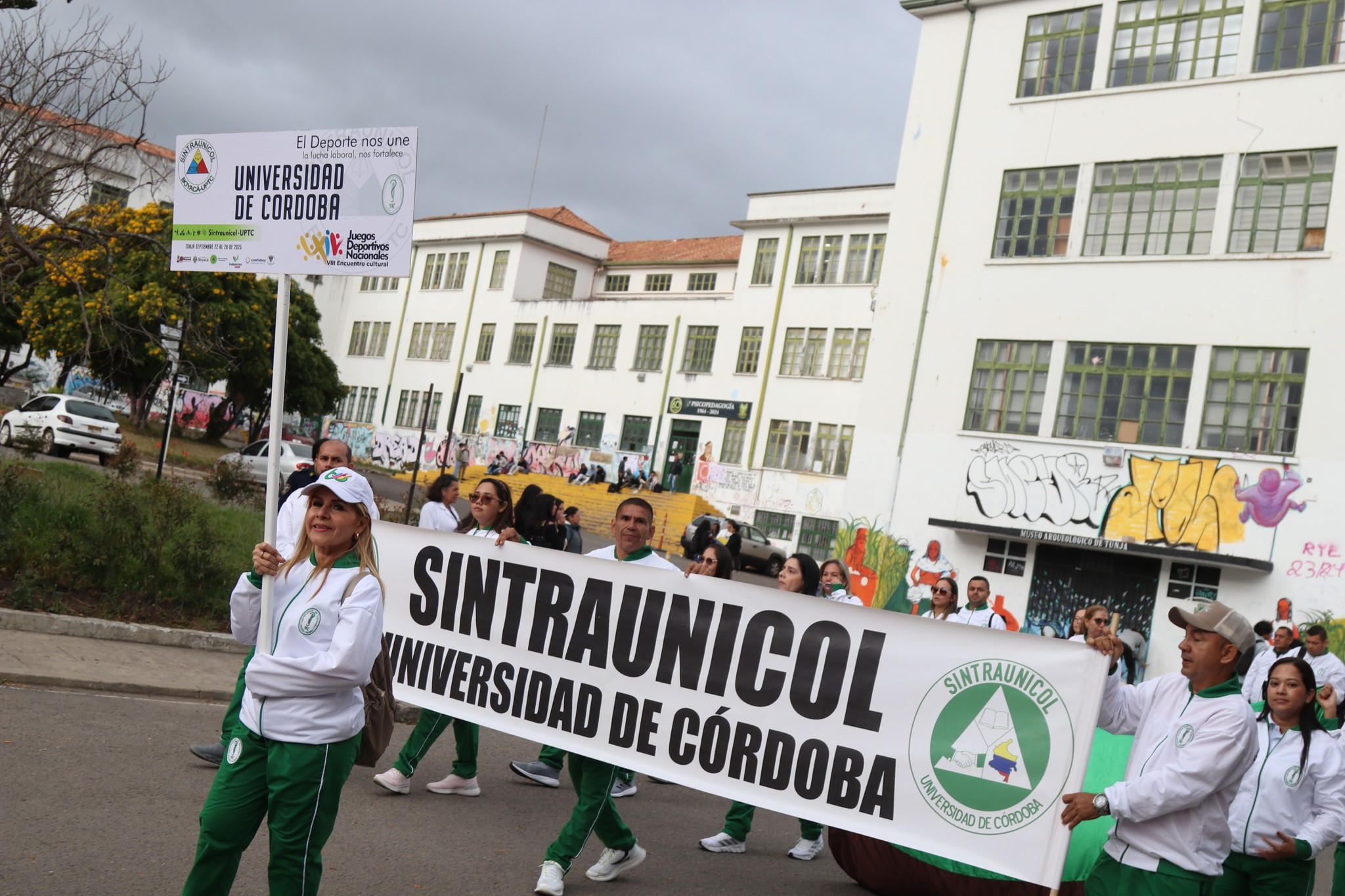 UPTC (Universidad Pedagógica y Tecnológica de Colombia).  23 de septiembre. Inauguración Sintraunicol.