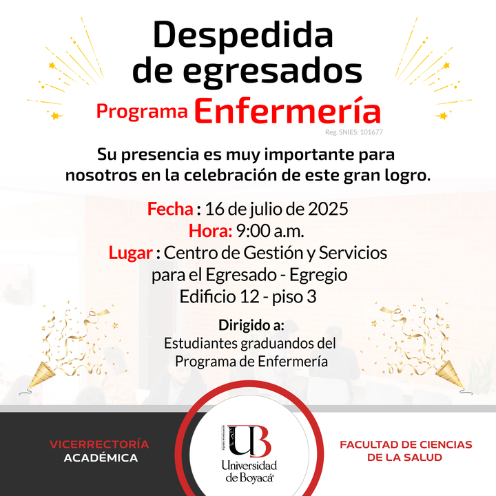 Despedida Enfermería