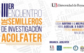 Tercer Encuentro de Semilleros ACOLFATER