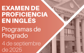 Abiertas las inscripciones para el Examen de Proficiencia en Inglés 