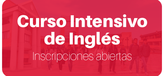 Curso Intensivo de Inglés primer semestre 2025