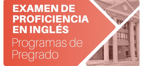 Examen de Proficiencia en inglés - Programas de Pregrado 4 de septiembre de 2025